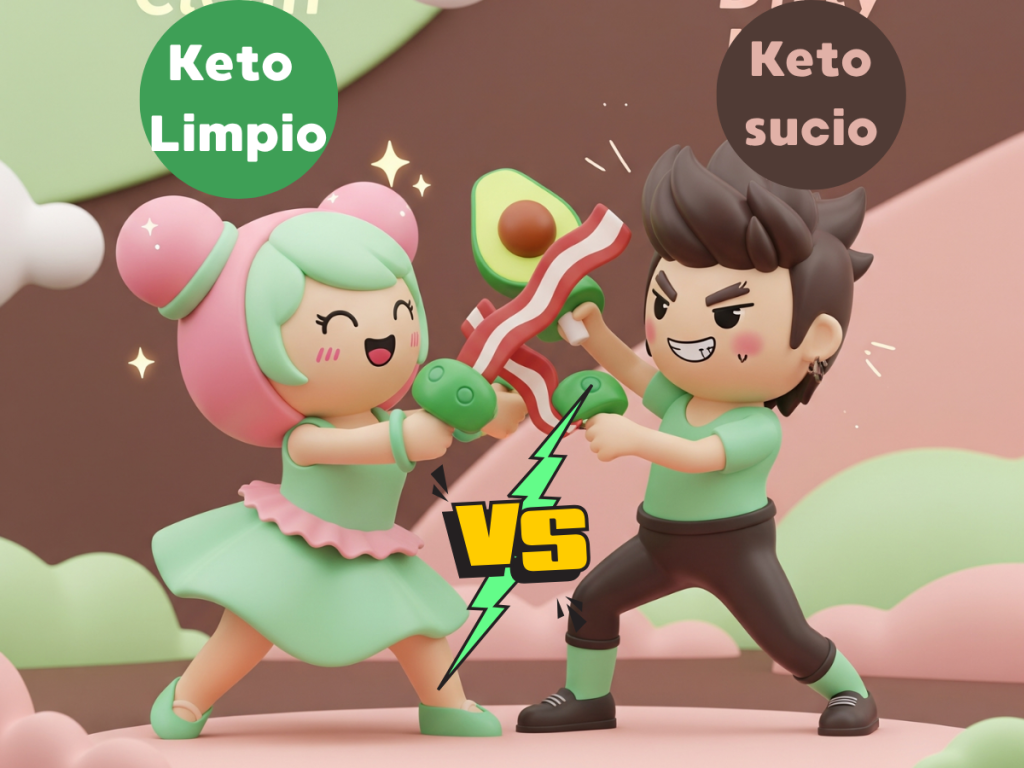 Keto limpio Vs Keto sucio